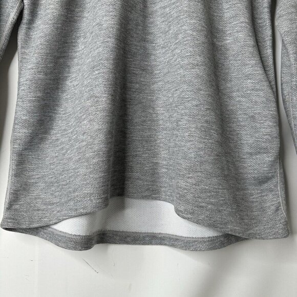 Marmot Pullover Mens Medium Grey 1/4 Zip Waffle Knit Base Layer Casual comfort - Picture 5 of 10